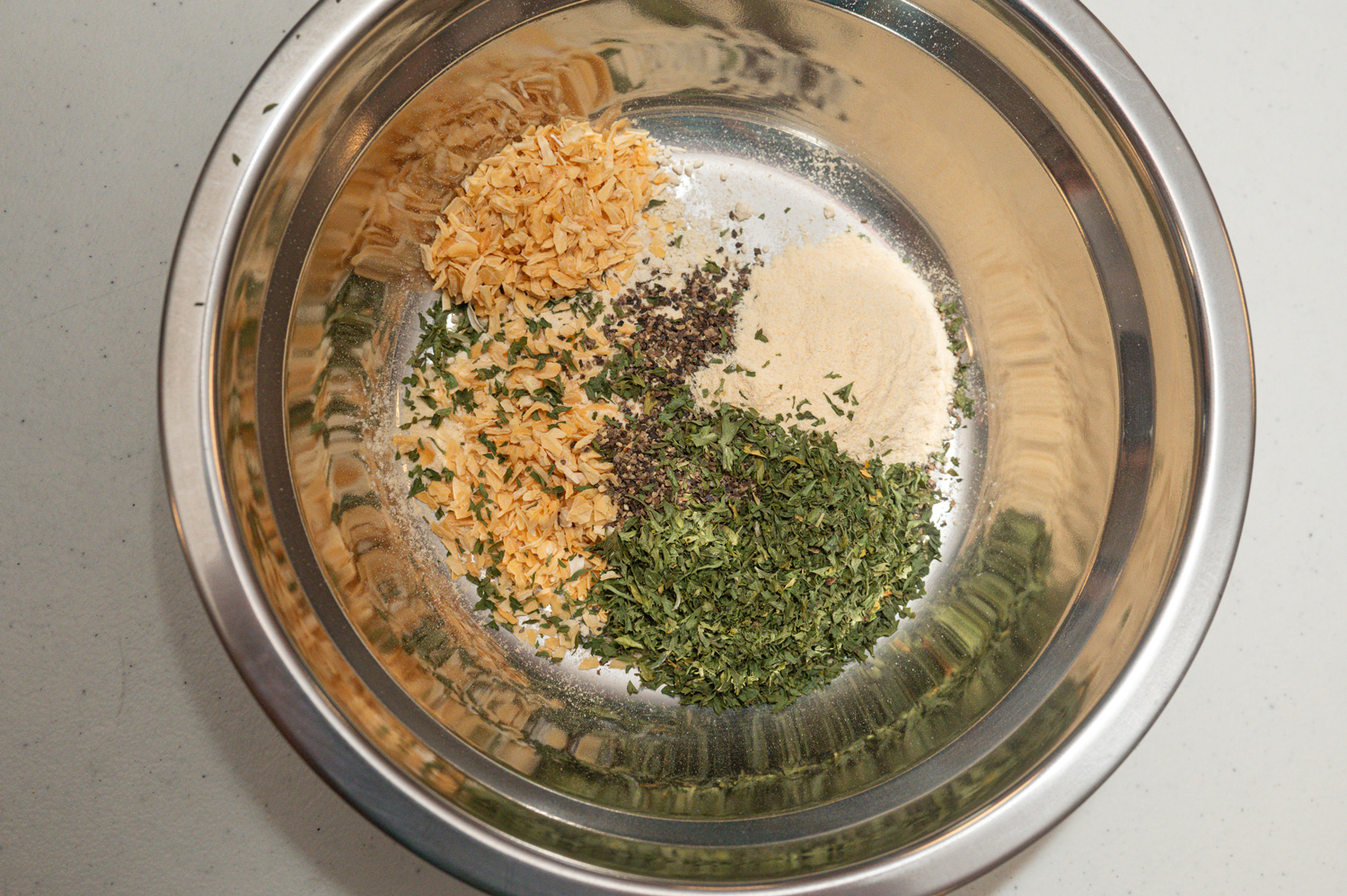 A bowl of spices.