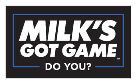 Logo. Milk's Got Game. Do You?