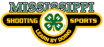 Logo. Mississippi 4-H Shooting Sports. Learn by Doing.