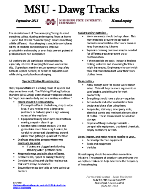 Preview of housekeeping ES newsletter Sept 2018.pdf