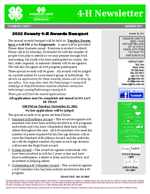 Preview of November 2022 4-H Newsletter.pdf