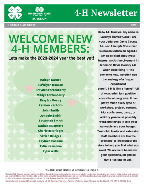 Preview of Jefferson Davis County 4-H Newsletter.pdf